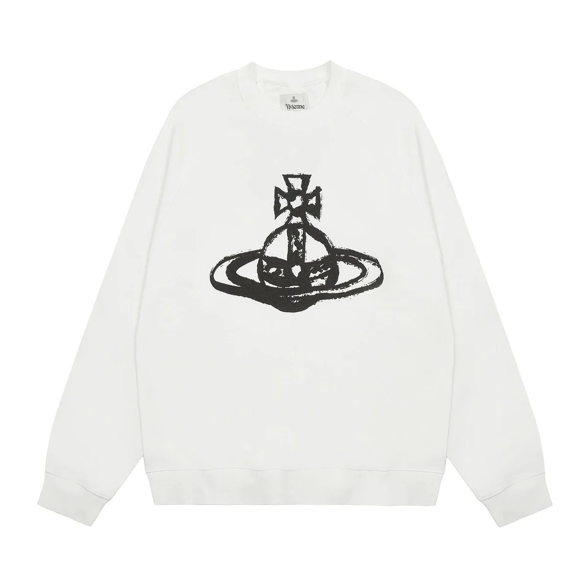 Vivienne Westwood Vivienne Westwood Orb White Cotton Sweatshirt White - 1