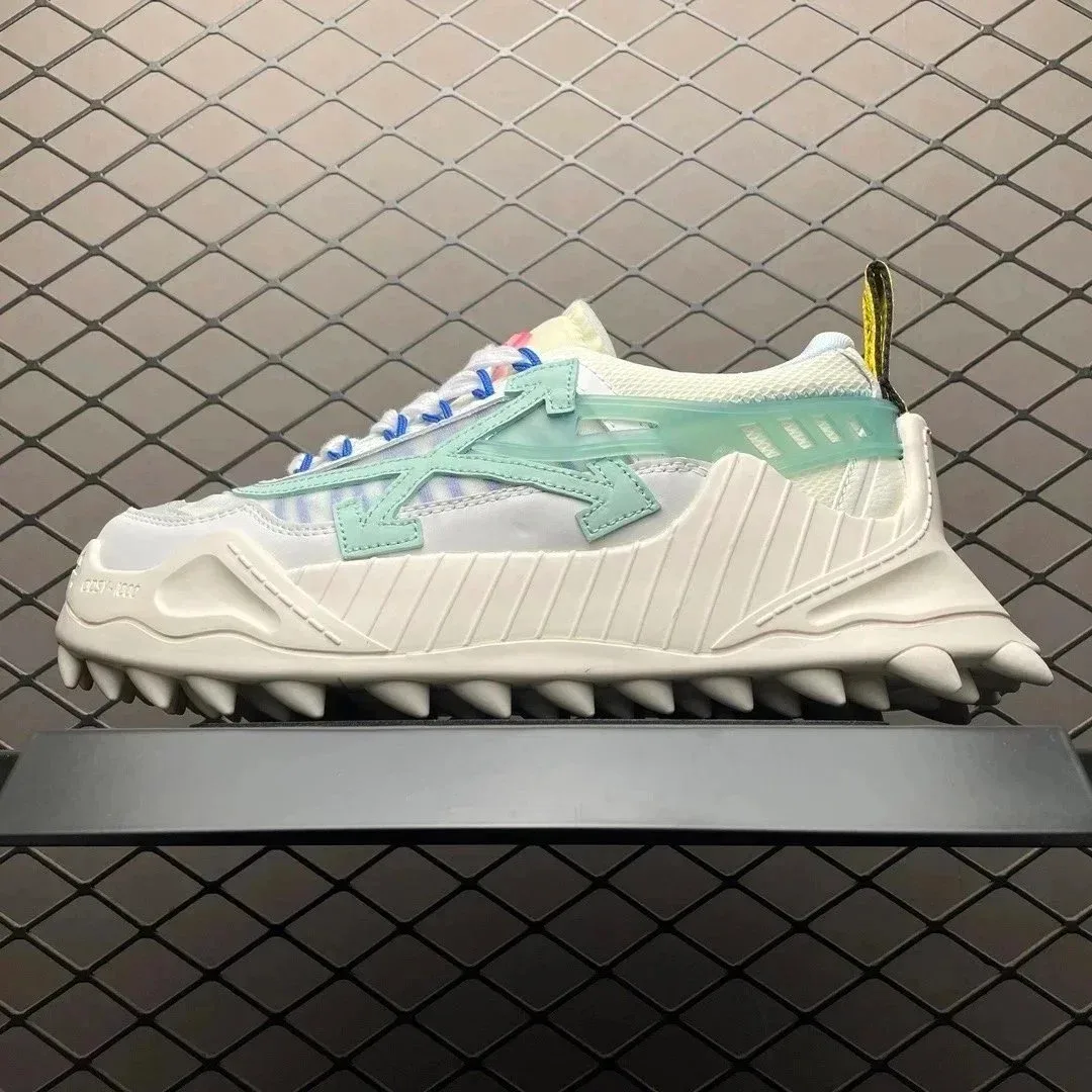 Off-White Off-White OW100 Shooter White Green Sneakers White - 1