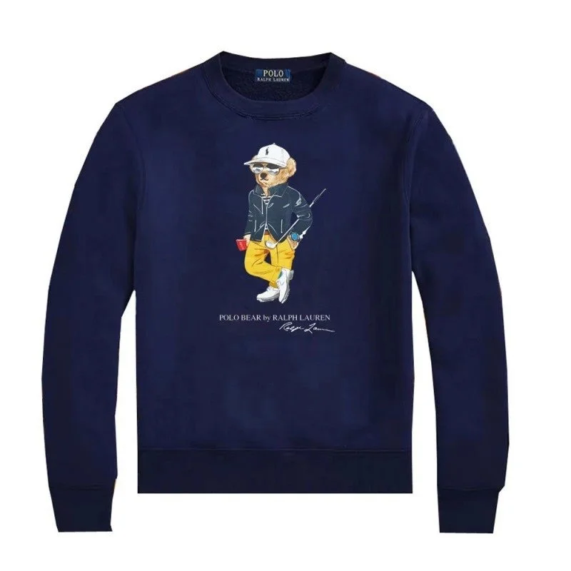 Polo Ralph Lauren Polo Ralph Lauren Polo Bear Navy Blue Sweatshirt Navy - 1