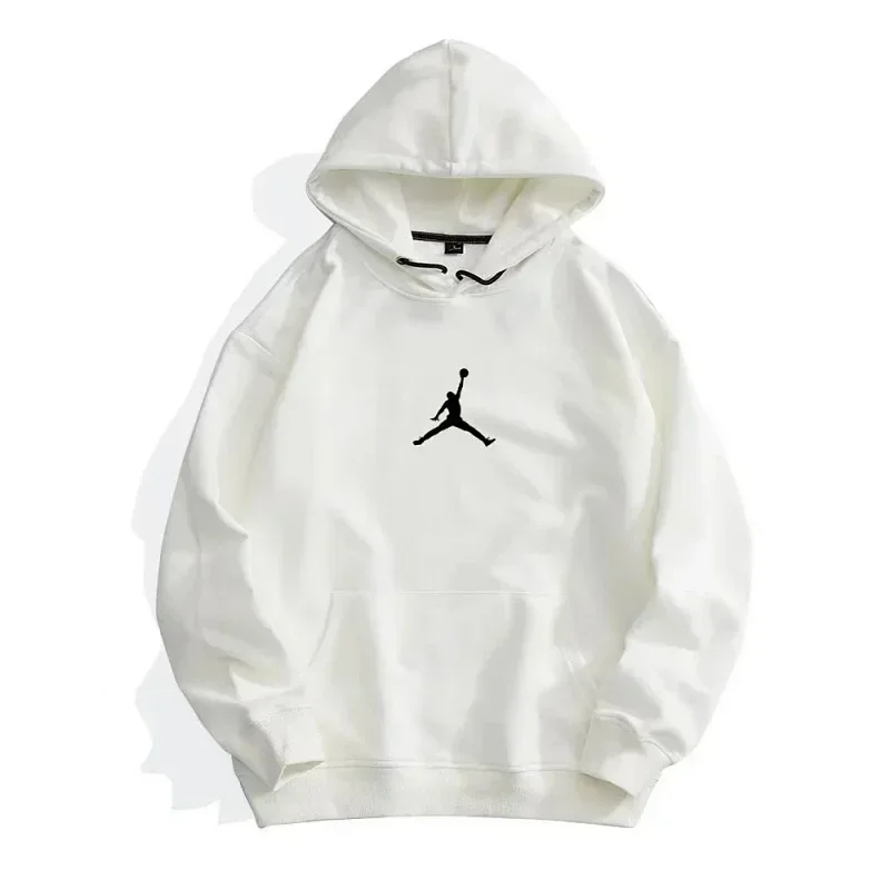 Nike Nike Air Jordan White Black Jumpman Hoodie White - 1
