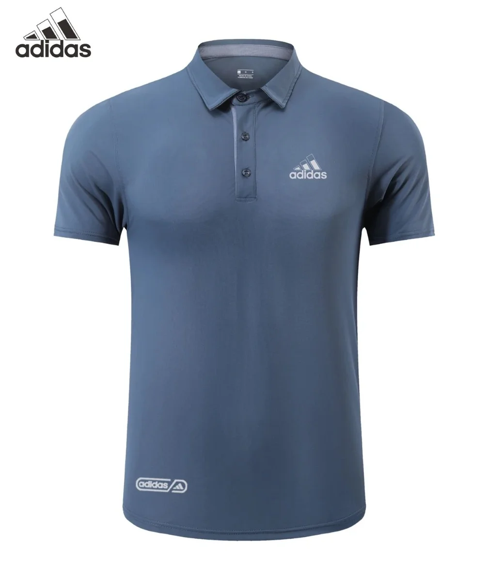 Adidas Adidas Blue Polo Shirt Blue
