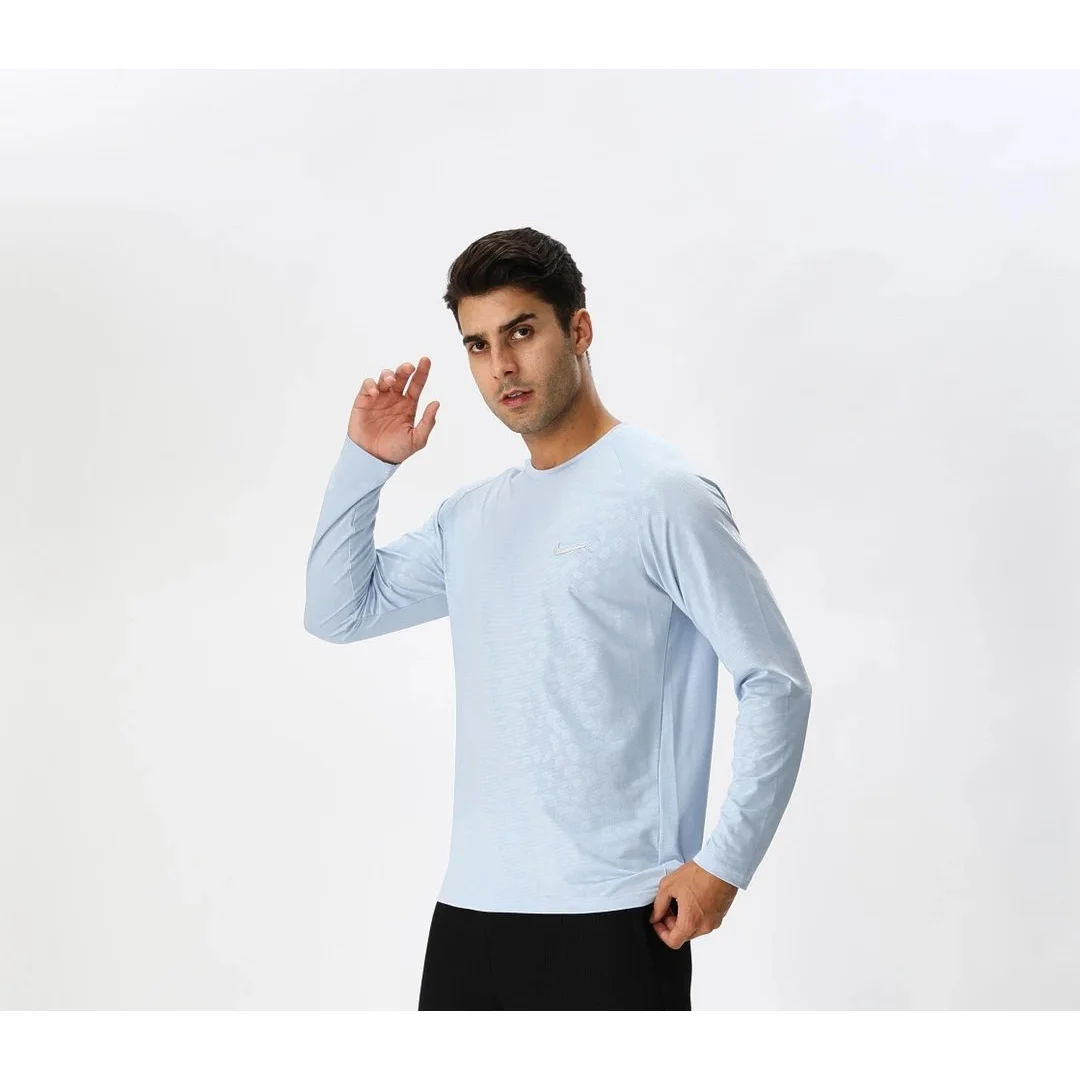 Nike Nike Air Long Sleeve T-Shirt Light Blue Sporty Blue - 1