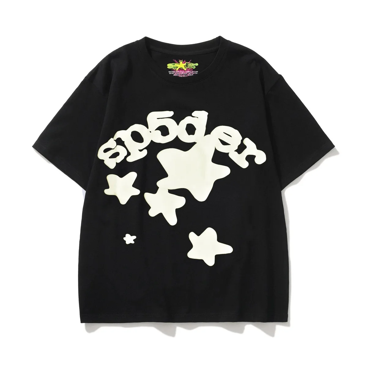 SP5DER SP5DER Spider T-Shirt Black Black - 1