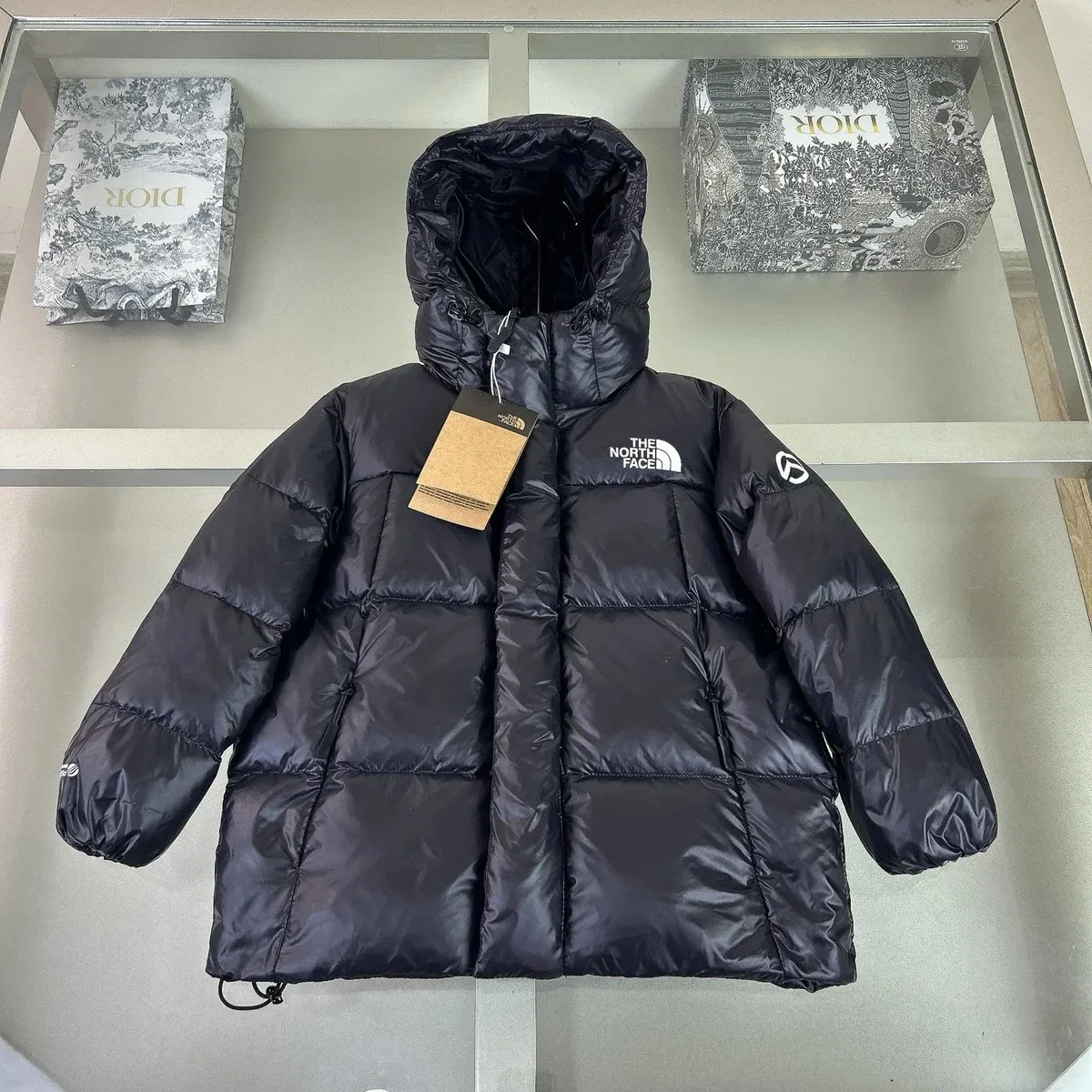 The North Face The North Face Nuptse Black Puffer Jacket Black