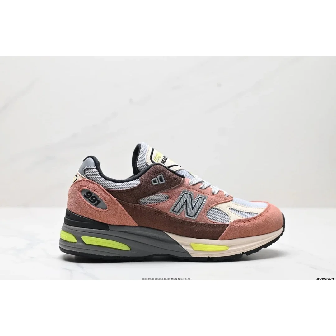 New Balance New Balance 991 'Peach Glow' Sneakers Brown