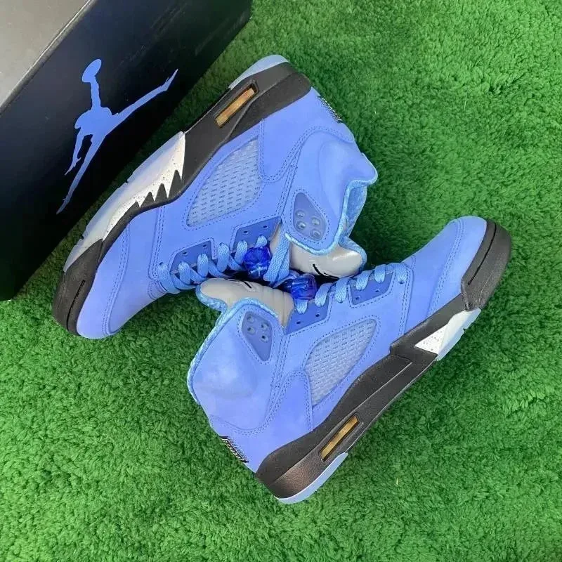 Jordan Air Jordan 5 University Blue Sneakers Blue - 1