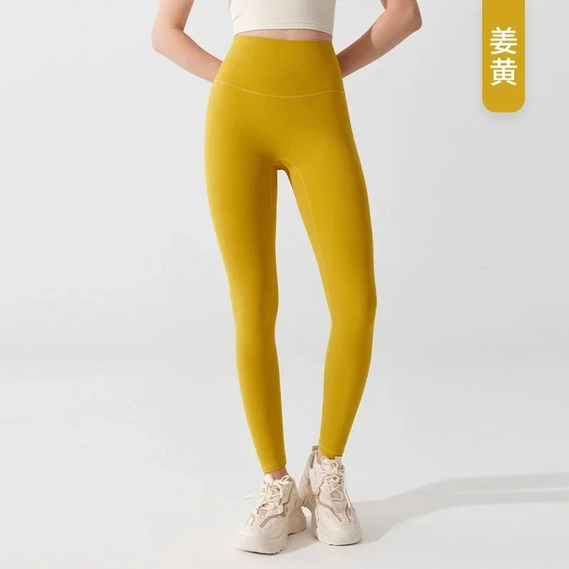 Other Ginger Yellow Leggings Yoga Pants Yellow - 1