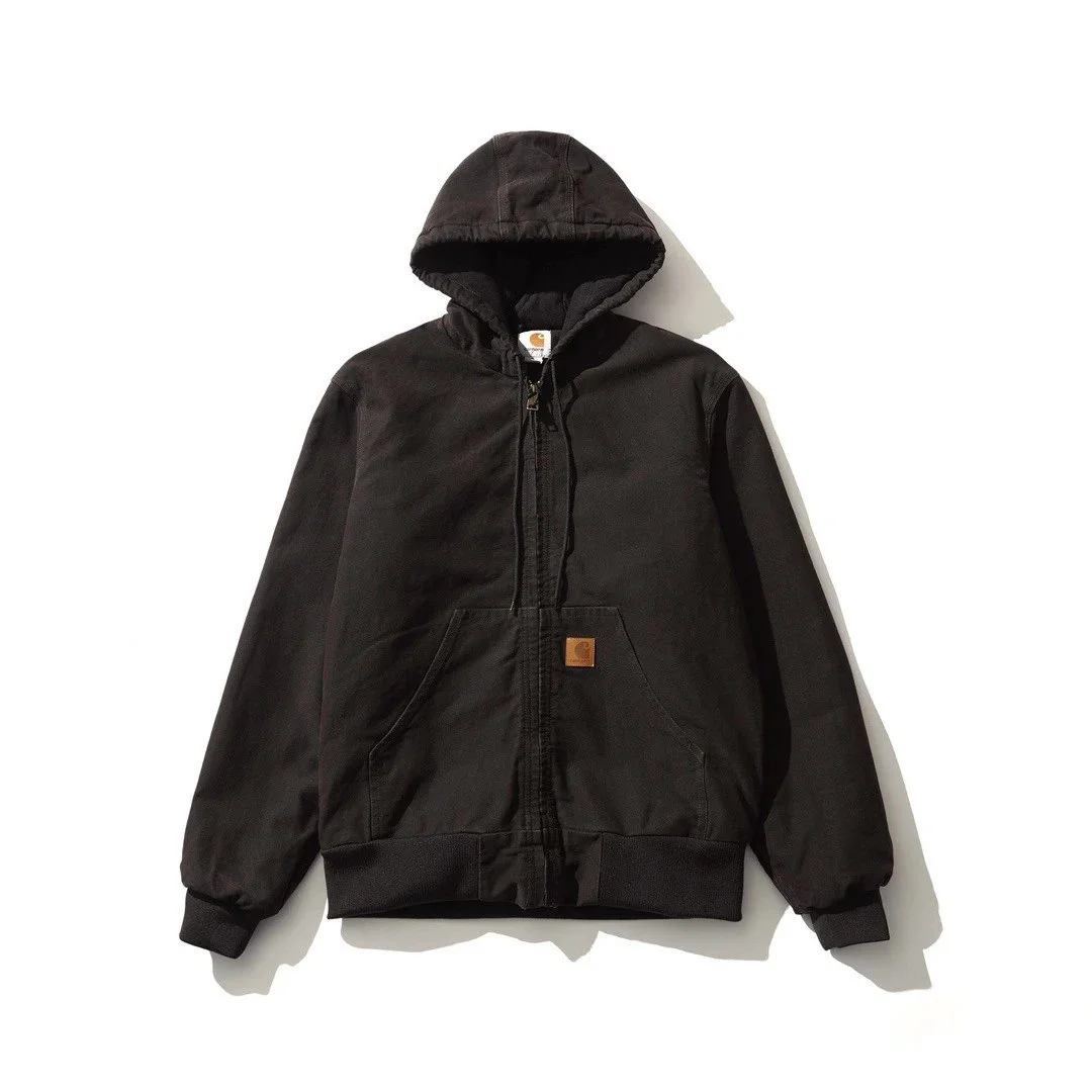 Carhartt Carhartt Detroit J130 Dark Brown Hoodie Brown - 1