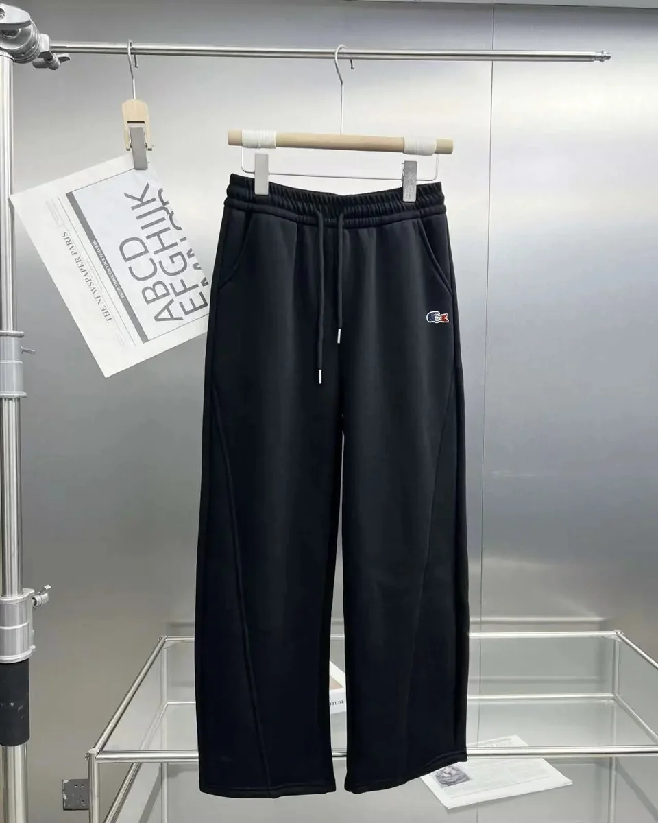Lacoste Lacoste Black Relaxed Fit Sweatpants Black