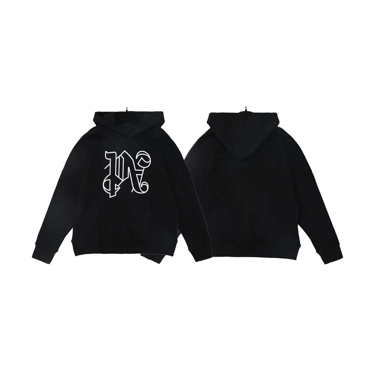 Other Black 'MN' Graphic Hoodie Black - 1