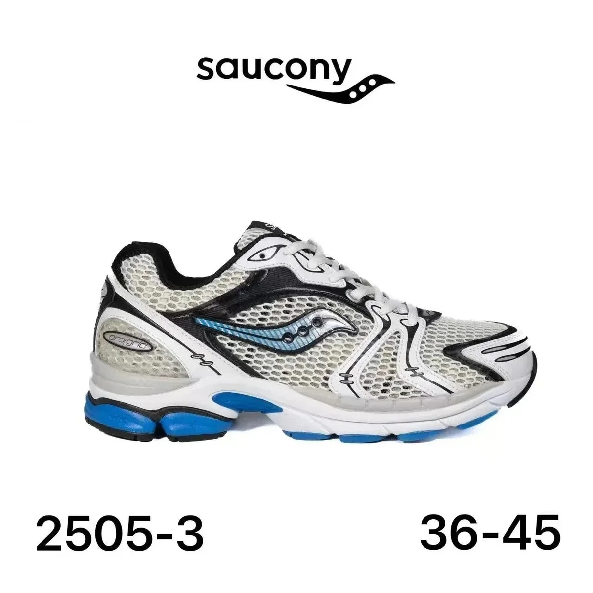 Saucony Saucony Grid Omni White/Blue Sneakers White - 1