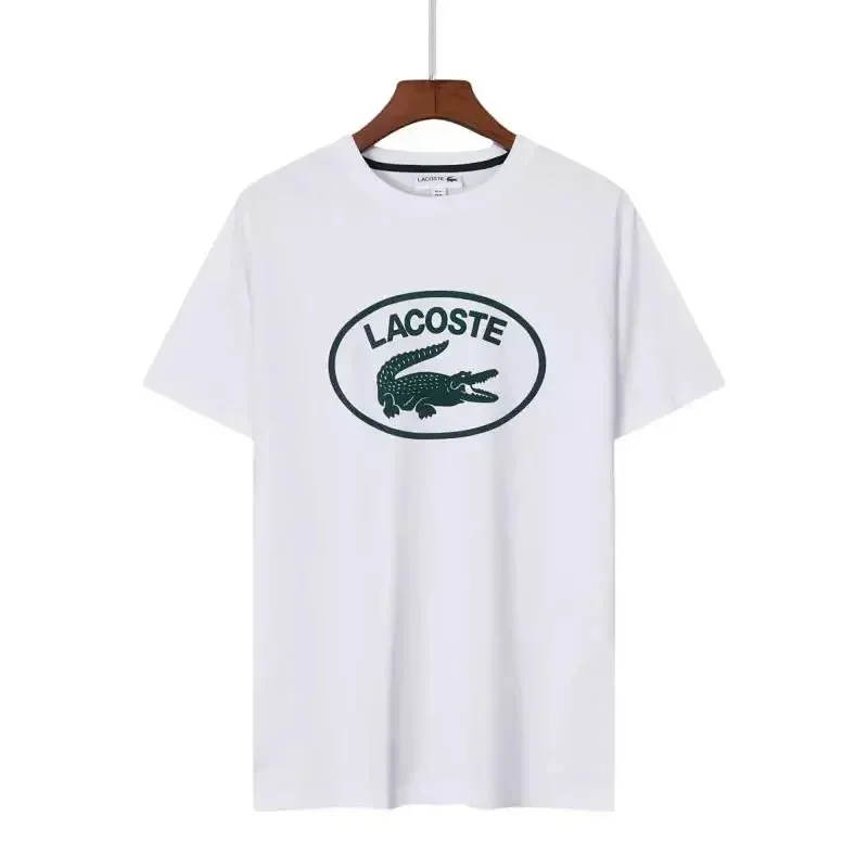 Lacoste Lacoste Classic Logo White T-Shirt White - 1
