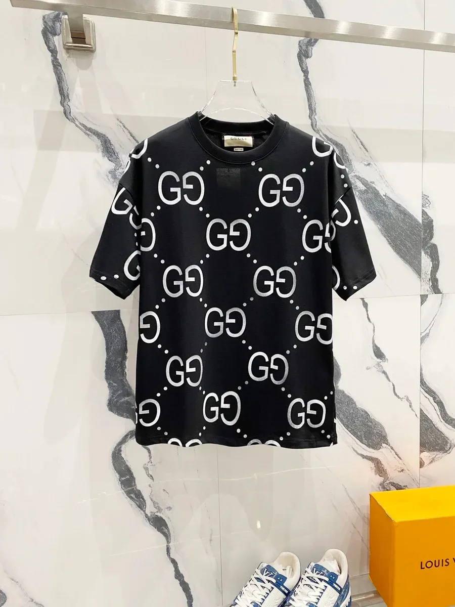 Gucci Gucci GG Supreme Black/White T-Shirt Black