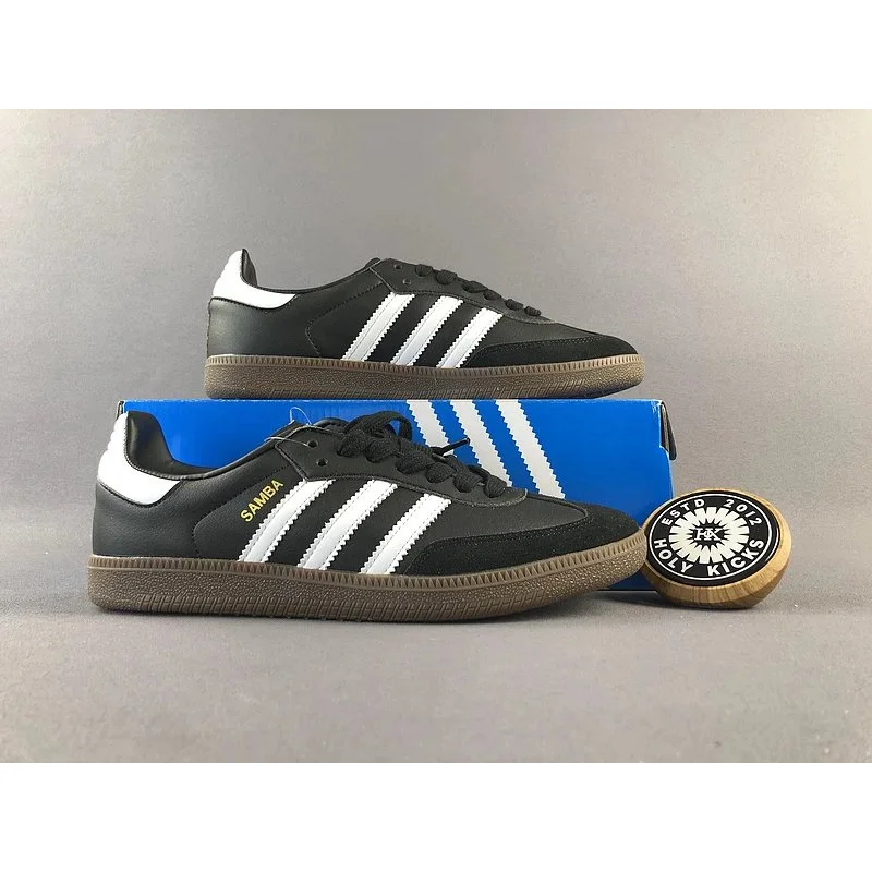 Adidas Adidas Samba Black White Gum Sneakers Black