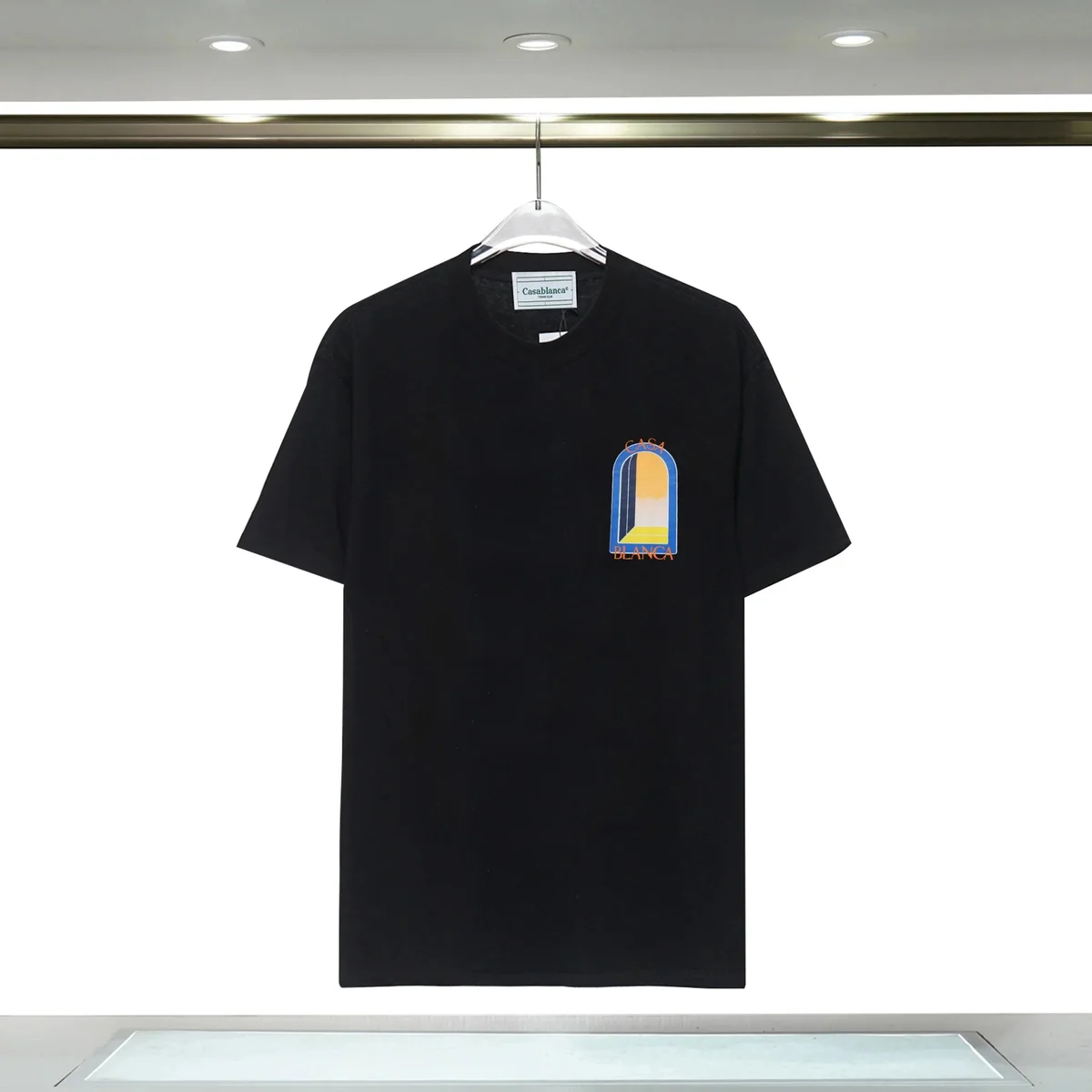 Casablanca Casablanca Black 'Window' T-Shirt Black - 1