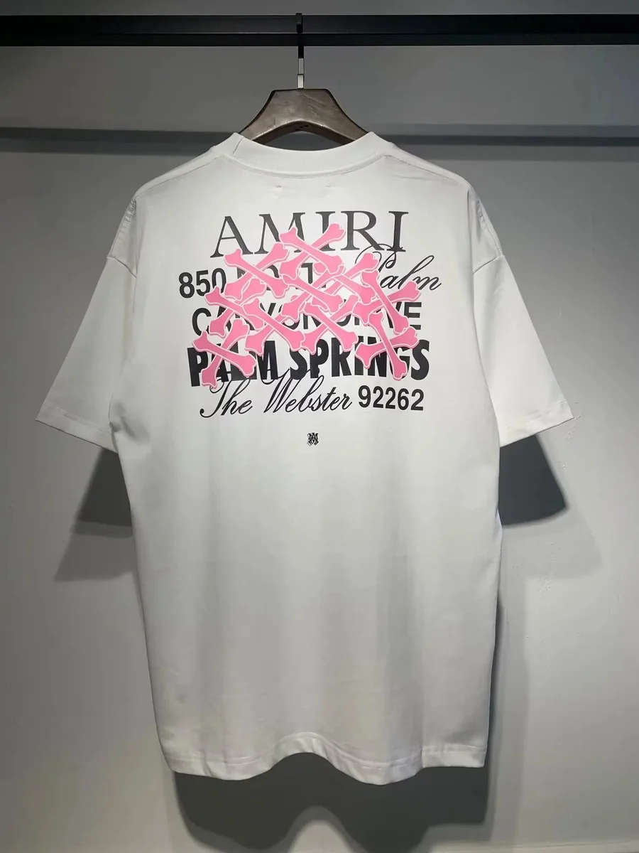 Amiri Amiri White Graphic T-Shirt White - 1
