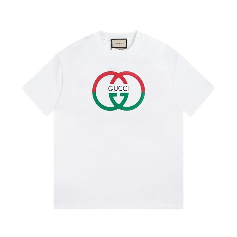 Gucci Gucci GG Logo White T-Shirt White - 1