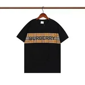 Burberry Burberry Classic Check Black T-Shirt Black