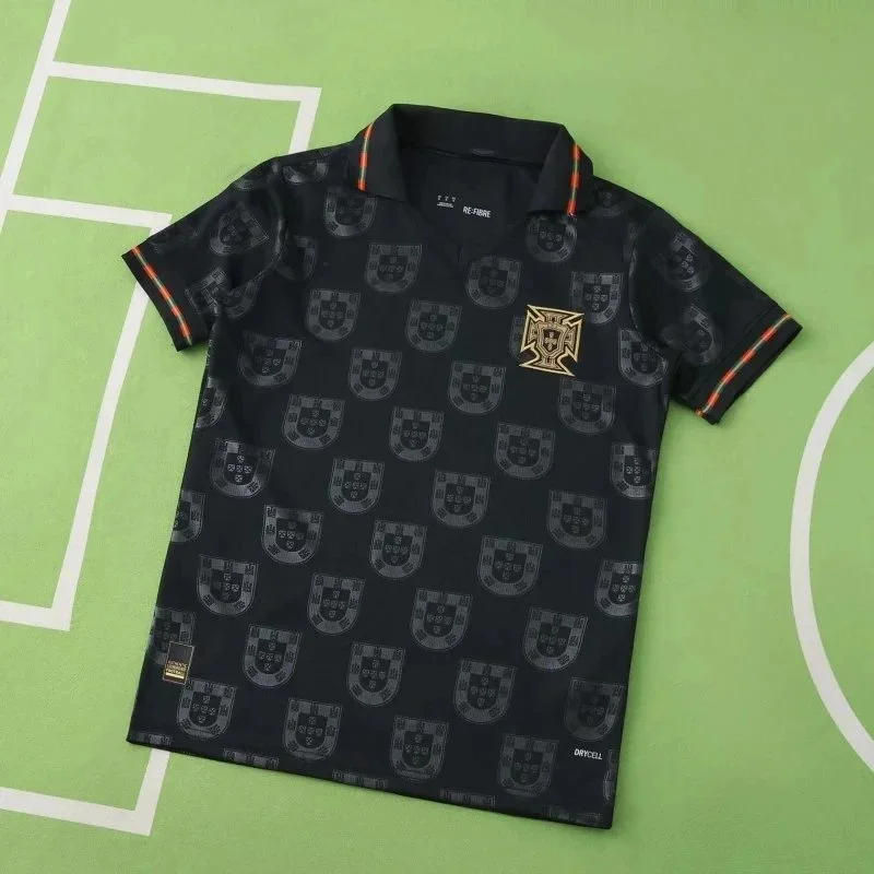 Revenge Revenge Portugal Football Jersey Black Black