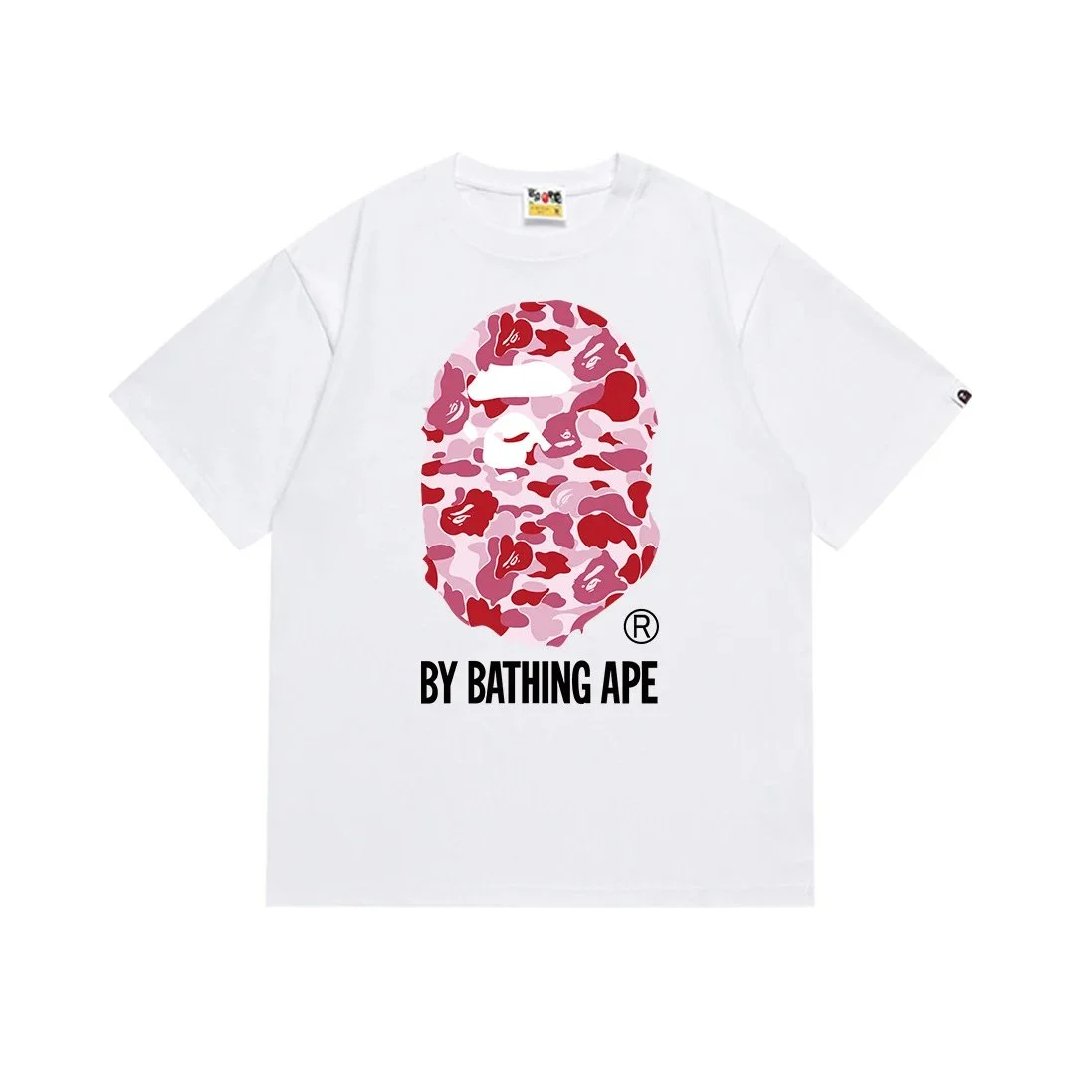 A Bathing Ape A Bathing Ape ABC Camo Pink/White Camo T-Shirt White