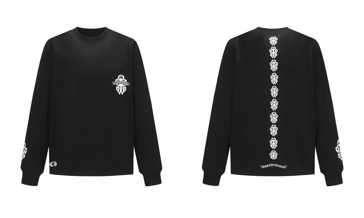 Chrome Hearts Chrome Hearts CH Cross Long Sleeve T-Shirt Black Black - 1
