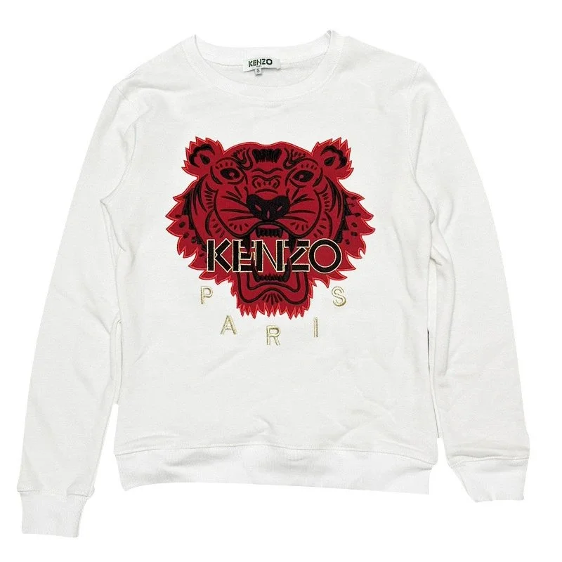 Kenzo Kenzo Tiger White Sweatshirt White - 1
