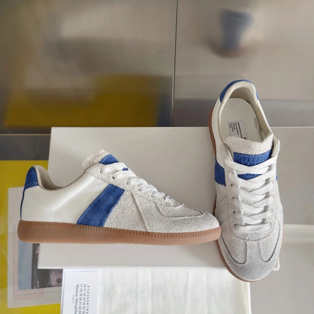 Maison Margiela Maison Margiela Replica White/Blue Gum Sneakers White - 1