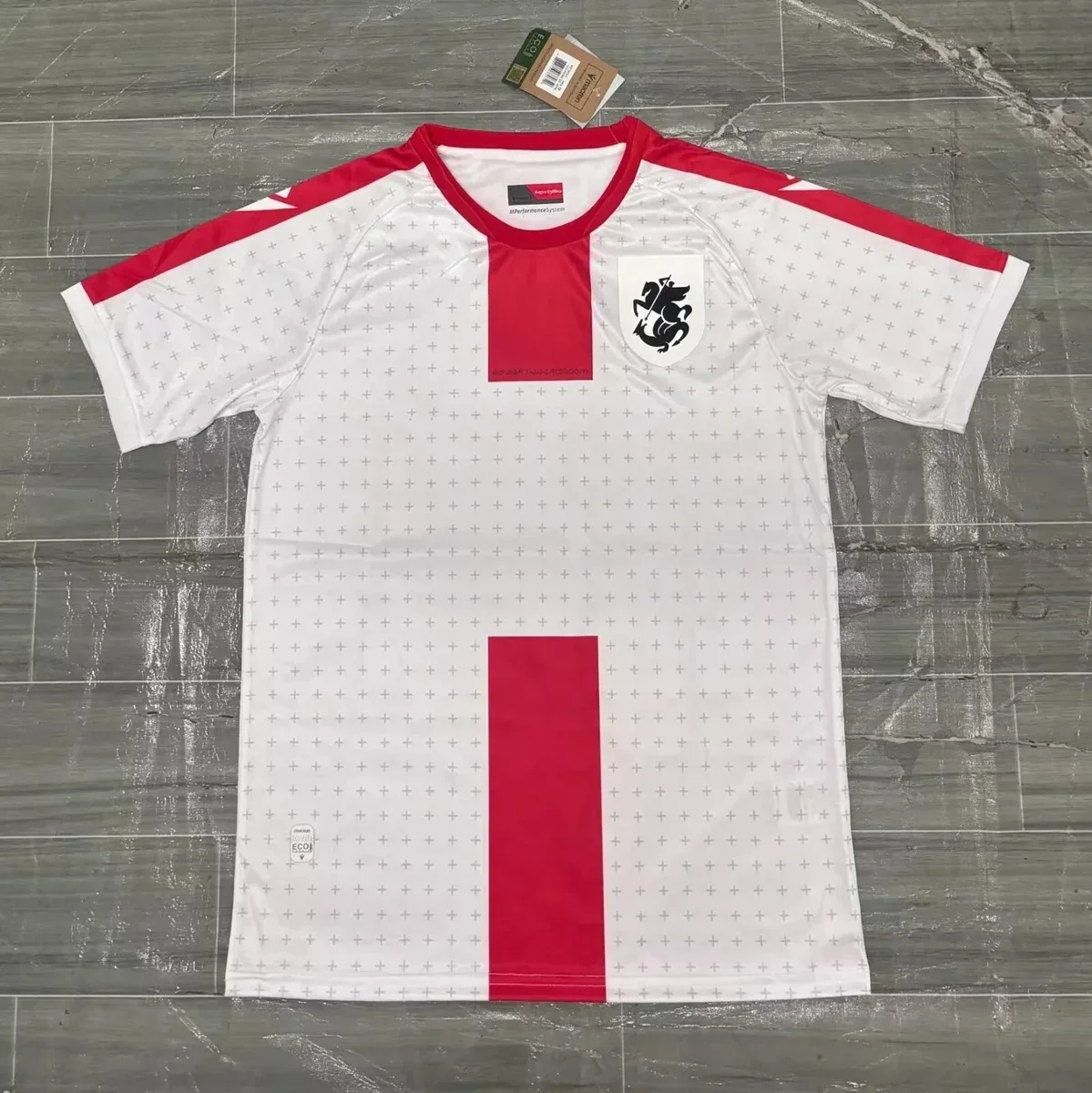 Other 24欧洲杯格鲁吉亚白色 Jersey Football Shirt White - 1