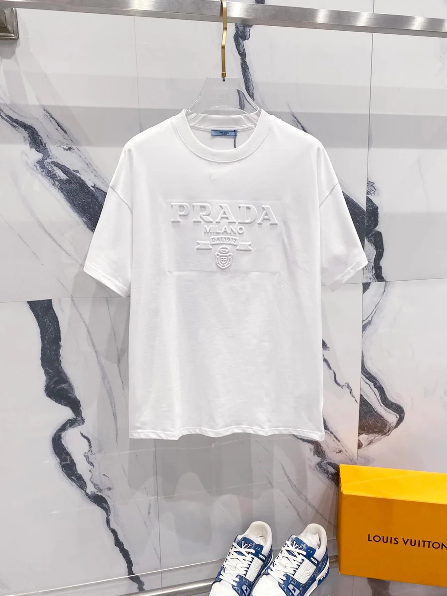 Prada Prada Classic Logo White T-Shirt White
