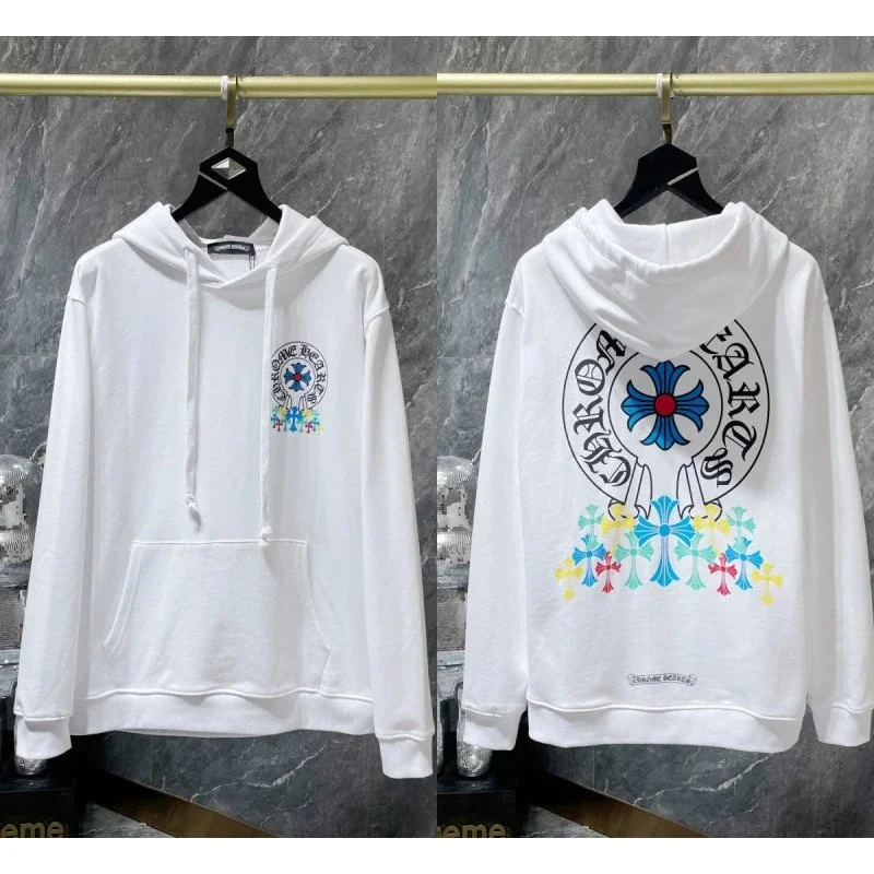Chrome Hearts Chrome Hearts CH Cross White Hoodie White