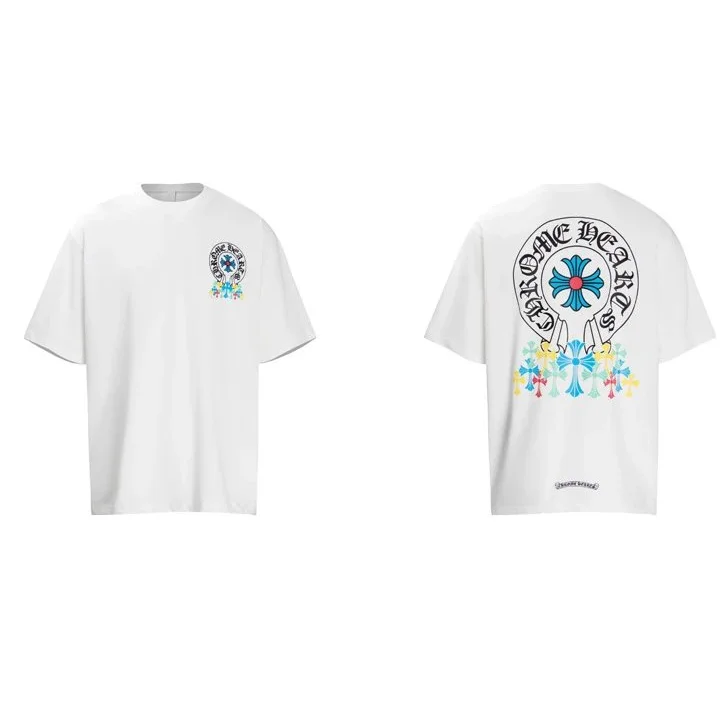 Chrome Hearts Chrome Hearts One Year Cross T-Shirt White White - 1