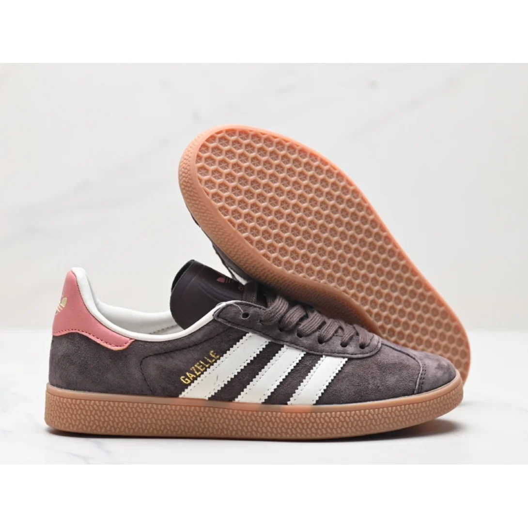 Adidas Adidas Gazelle Brown/Pink Sneakers Brown