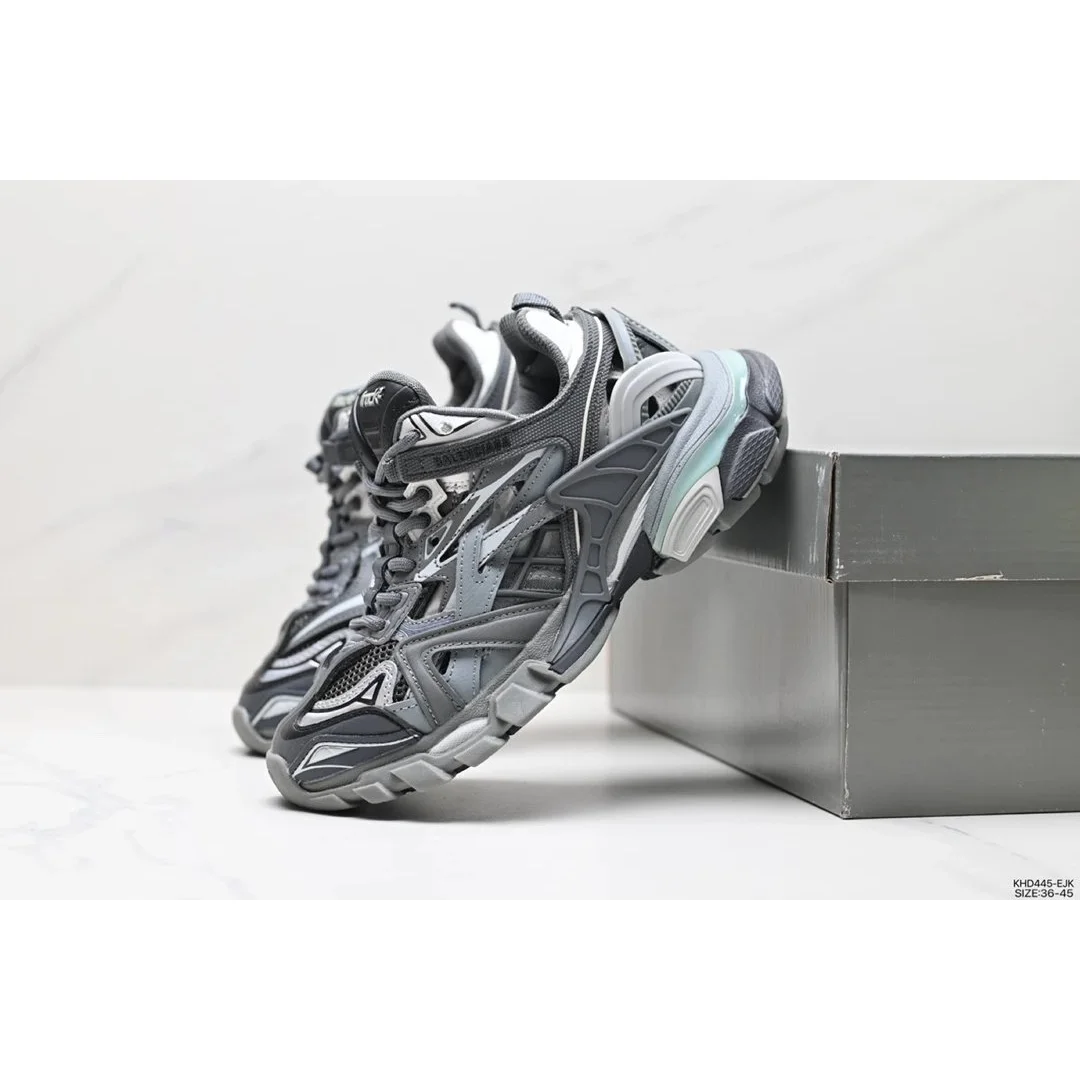 Balenciaga Balenciaga Track.3.0 Triple Grey Sneakers Grey - 1