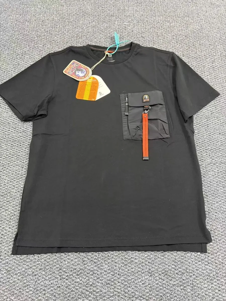 Other 7 Parachute Short Sleeve A Black T-Shirt Black - 1