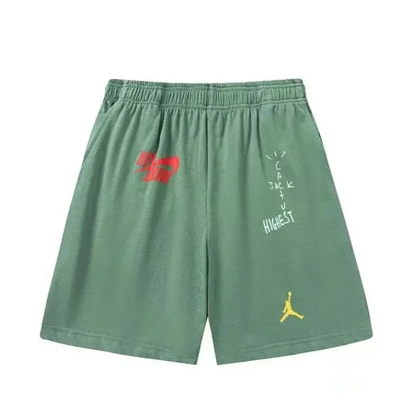 Travis Scott Travis Scott Cactus Jack x Jordan Green Shorts Green