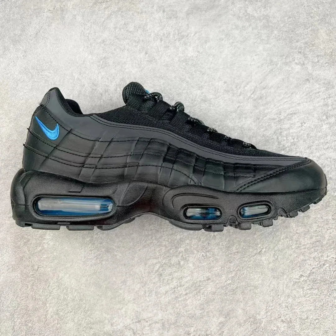 Nike Nike Air Max 95 Black Blue Sneakers Black - 1