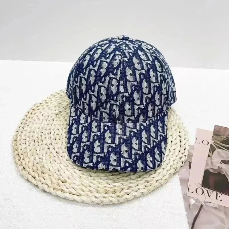 Dior Dior Classic Logo Navy Blue Cap Navy