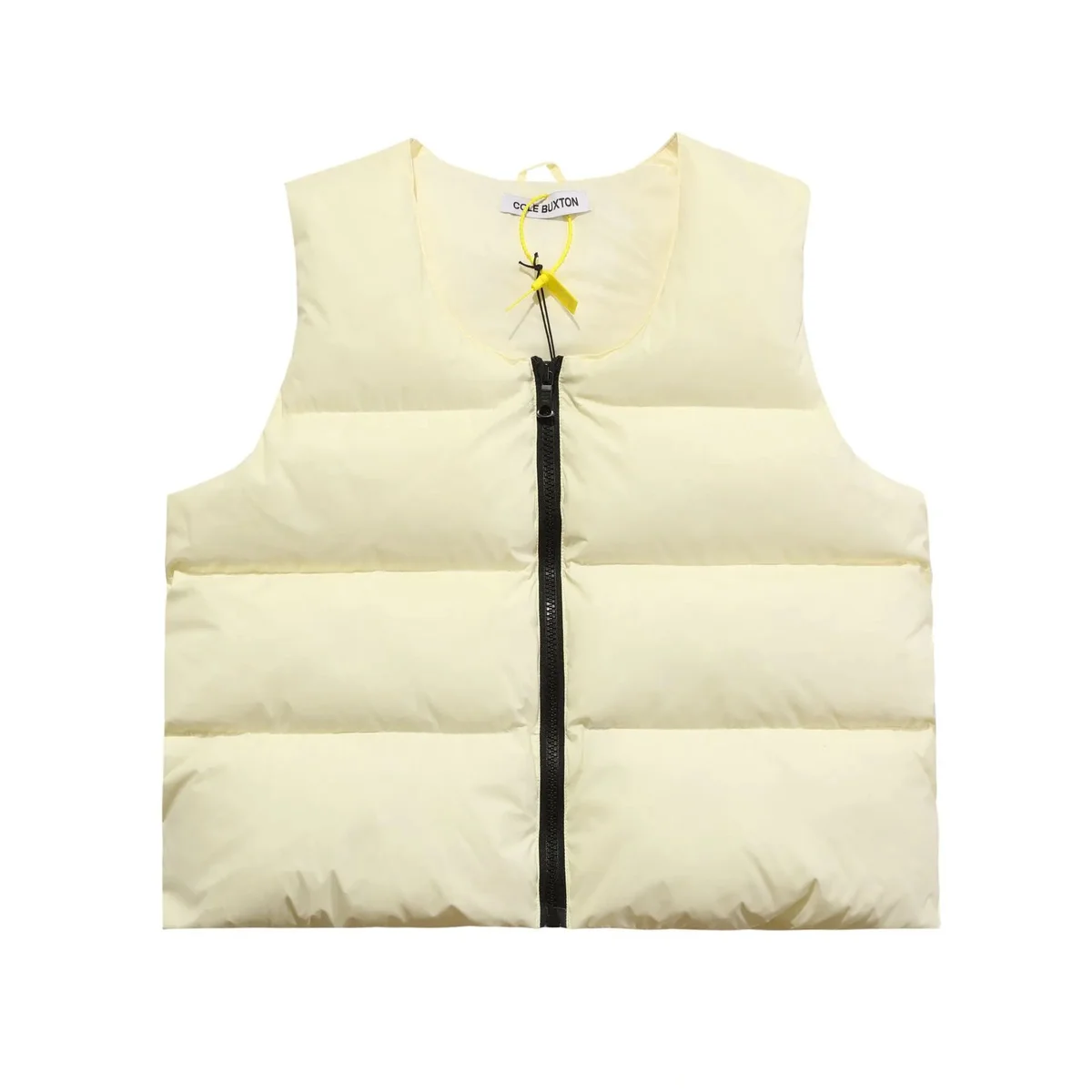 Cole Buxton Cole Buxton C780 Beige Puffer Vest Beige - 1