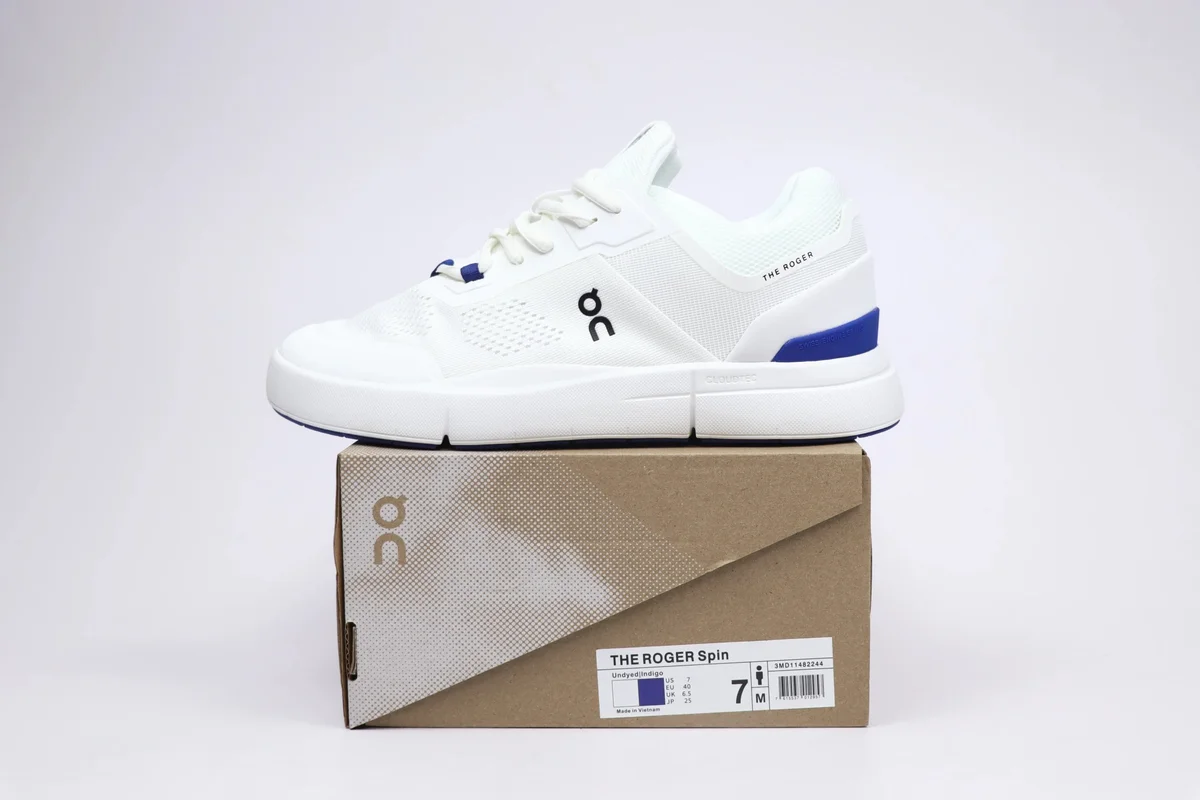 On Running On The Roger Spin White/Blue Sneakers White - 1