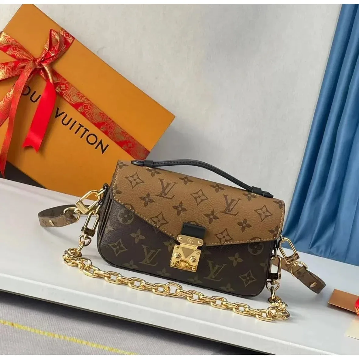 Louis Vuitton Louis Vuitton Pochette Multicolor Crossbody Bag Multicolor