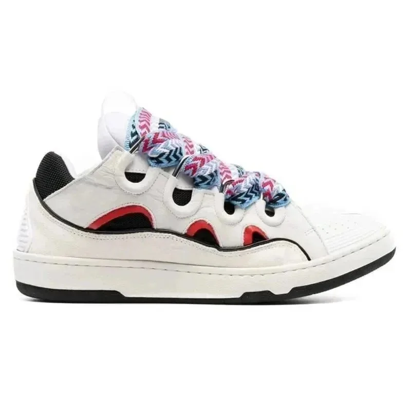 Other Maison Mihara Yasuhiro White & Red Sneakers White - 1