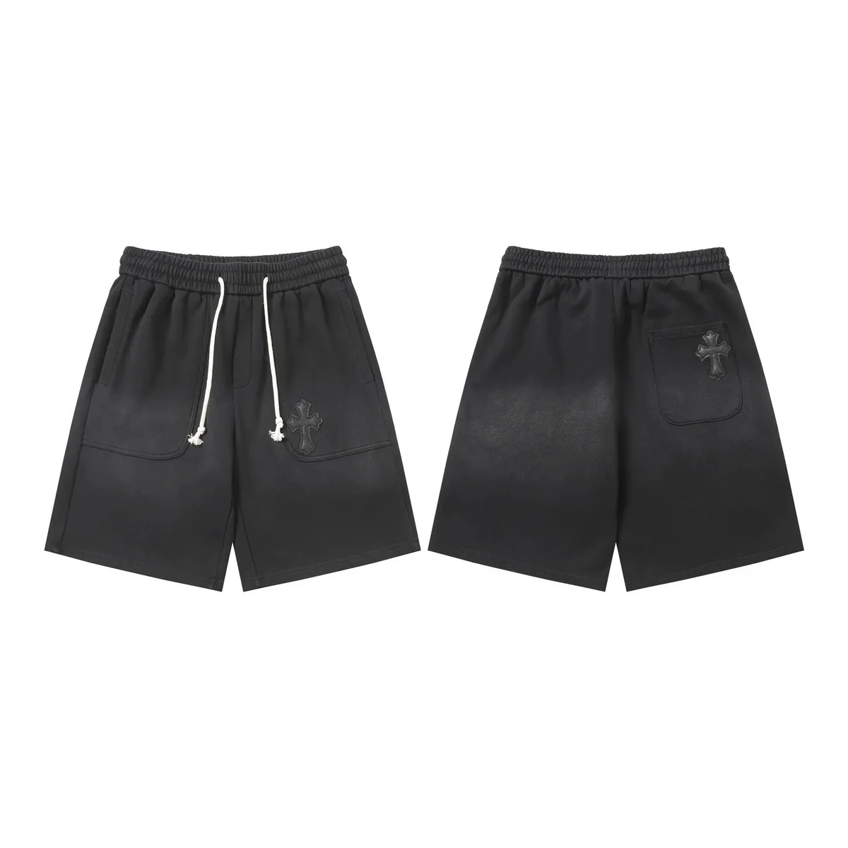 Chrome Hearts Chrome Hearts CH Cross Black Shorts Black
