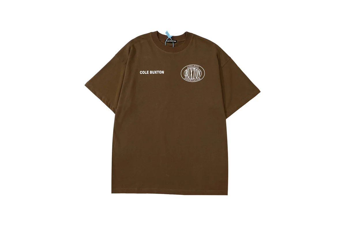 Cole Buxton Cole Buxton C7000 咖啡色 T-Shirt Brown - 1