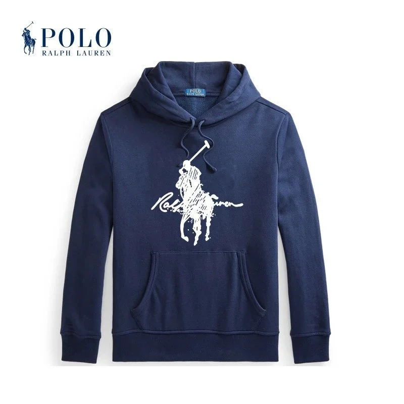 Polo Ralph Lauren Polo Ralph Lauren Navy Polo Pony Hoodie Navy - 1
