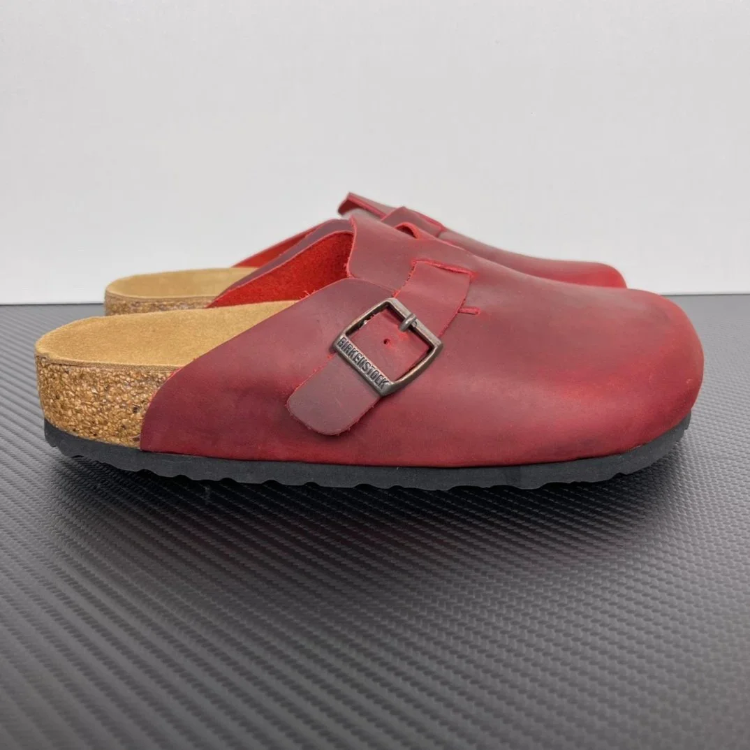 Birkenstock Arizona Oil Wax Burgundy Clogs — Oopbuy Spreadsheet find