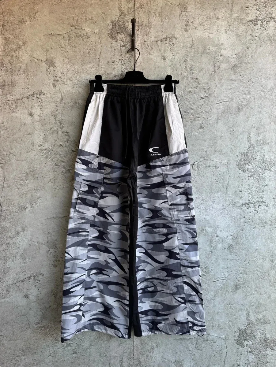 Other Flame Camouflage Relaxed Trousers Multicolor - 1