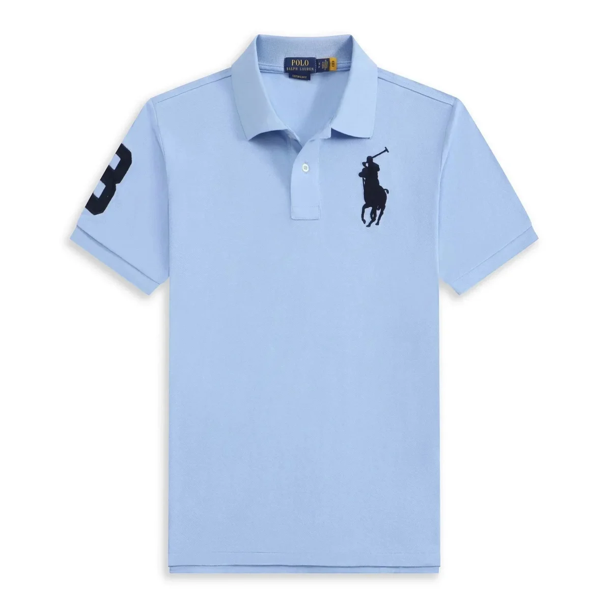 Polo Ralph Lauren Polo Ralph Lauren Big Pony Sky Blue Polo Shirt Blue - 1