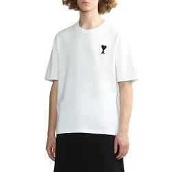 Ami Paris Ami Ami de Coeur White T-Shirt White - 1
