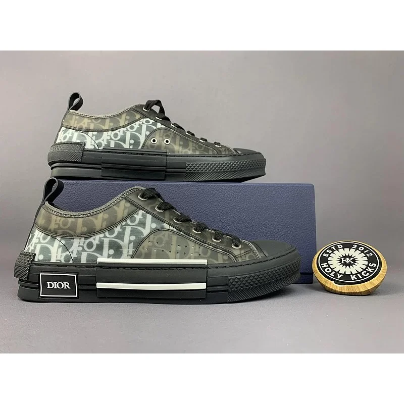 Dior Dior Dior Oblique Black/Beige Sneakers Black