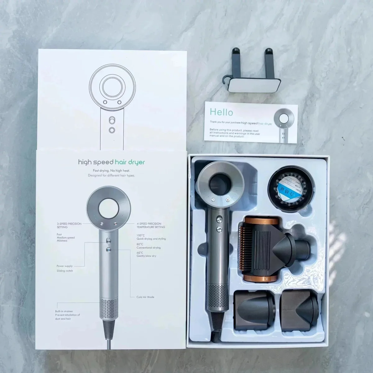 High Speed Hair Dryer Silver — Oopbuy Spreadsheet find